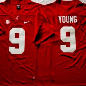 Stitched Alabama Bryce Young Jersey #9 Size Large